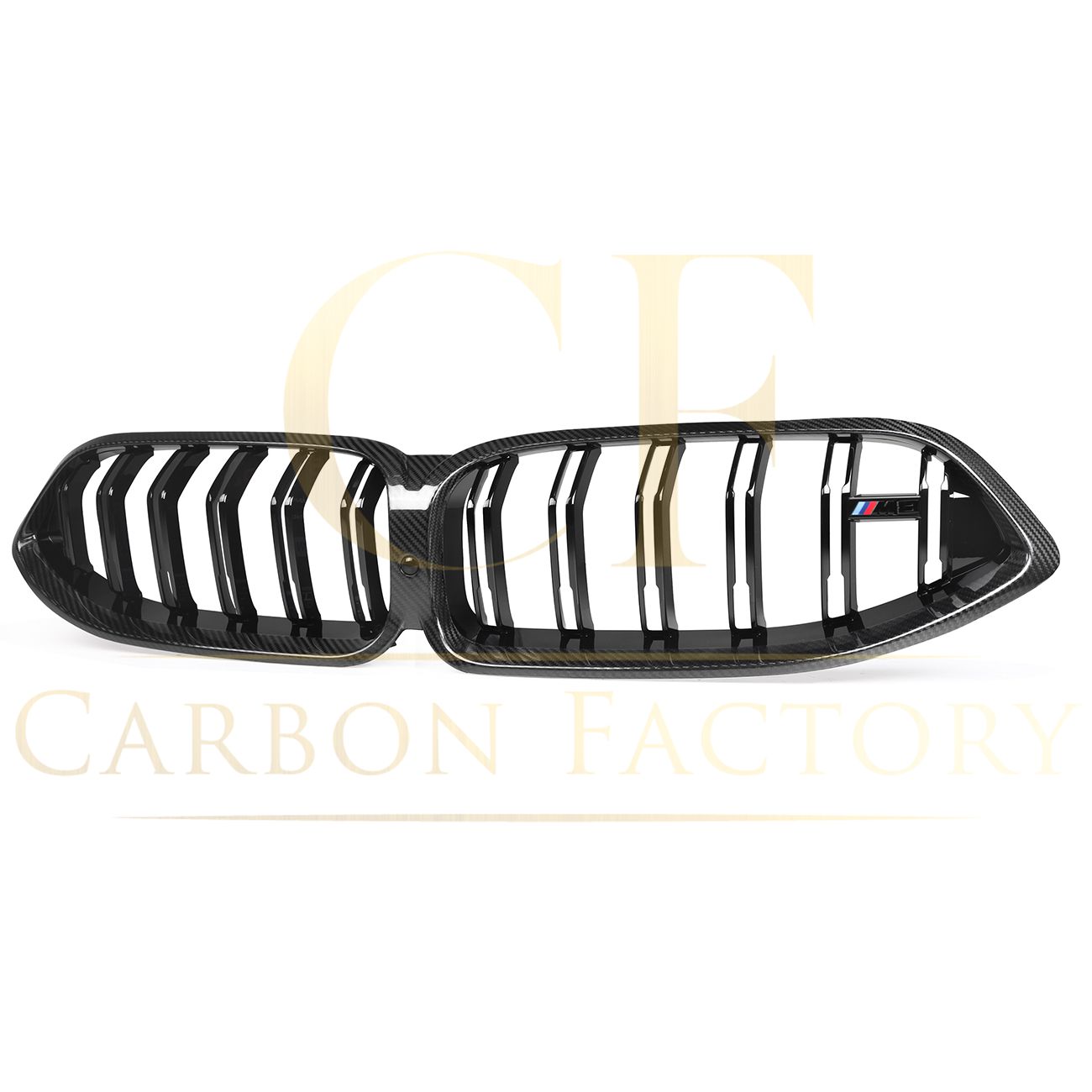 BMW F91 F92 F93 M8 Double Slat Pre-preg Carbon Fibre Front Grille 20-Present-Carbon Factory