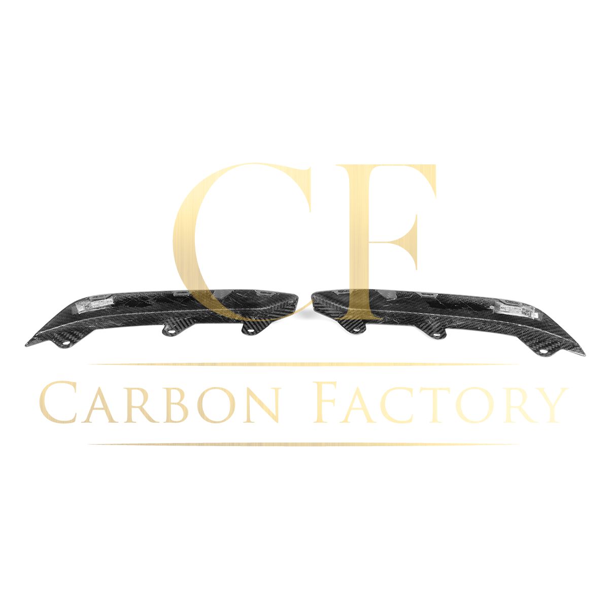 BMW F91 F92 F93 M8 OEM Style Pre-preg Carbon Fibre Front Vent Trims 20-Present-Carbon Factory