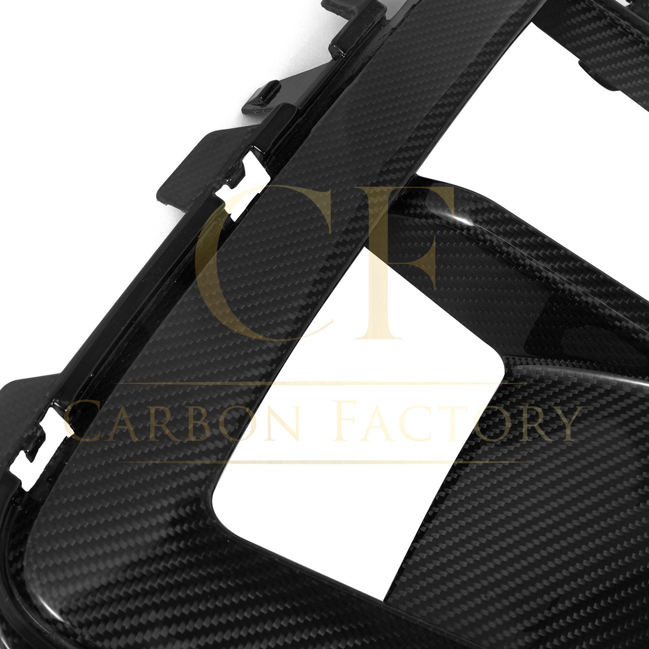 BMW F95 F96 X5M X6M LCI OEM Style Pre-Preg Carbon Fibre Front Trim 24-Present-Carbon Factory