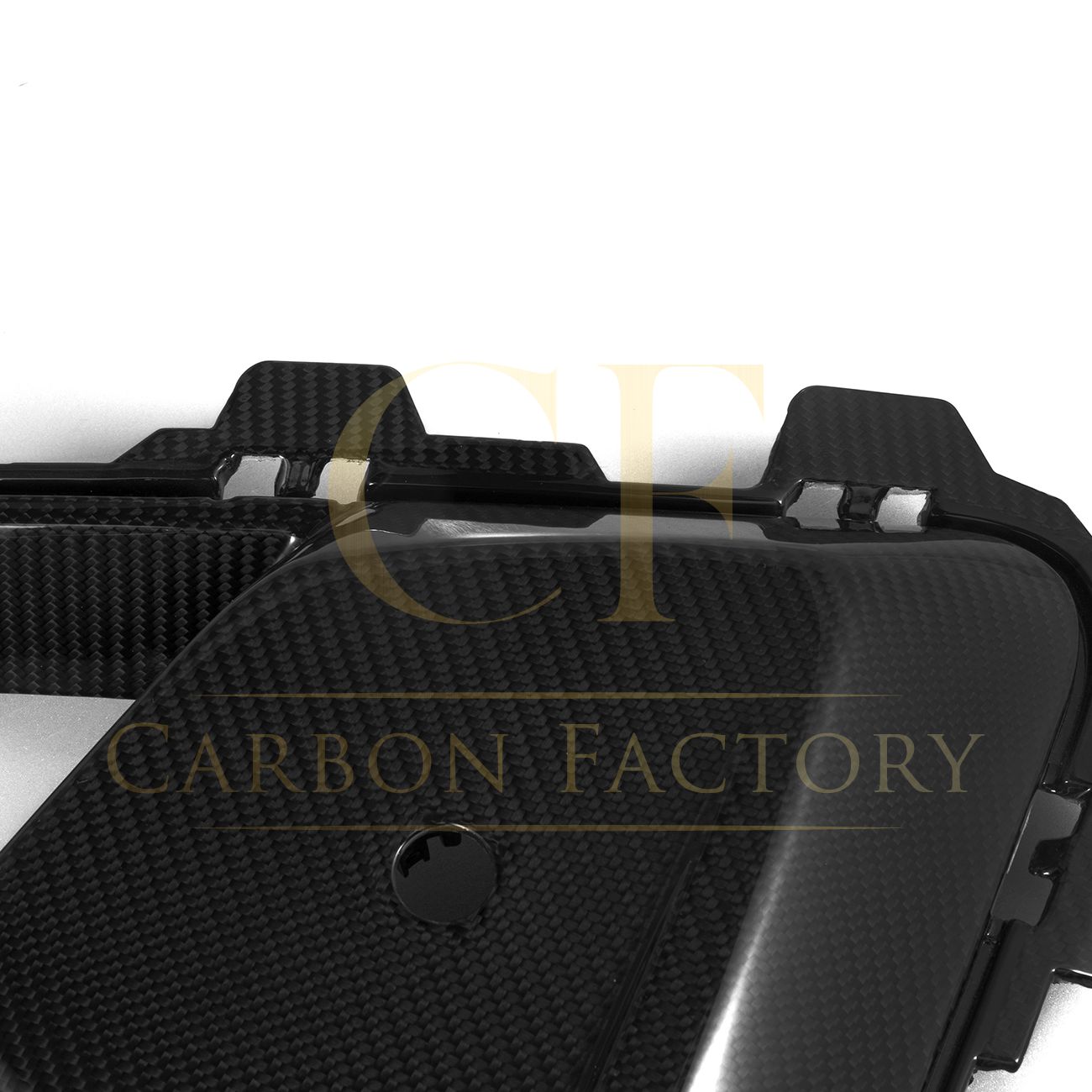 BMW F95 F96 X5M X6M LCI OEM Style Pre-Preg Carbon Fibre Front Trim 24-Present-Carbon Factory