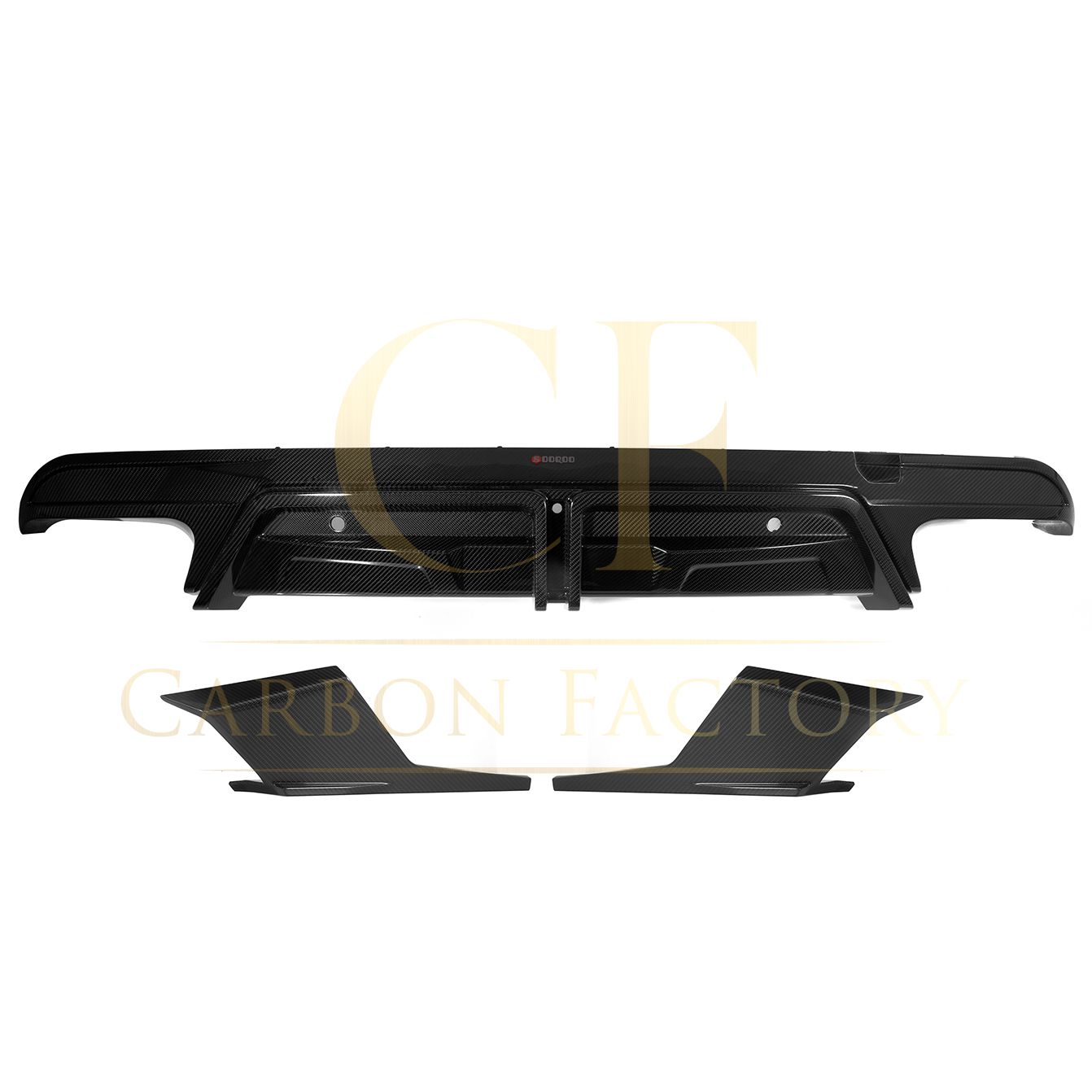 BMW F95 X5M SQ Style Pre-Preg Carbon Fibre Rear Diffuser 20-Present-Carbon Factory