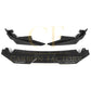 BMW F95LCI X5M SQ Style Pre-Preg Carbon Fibre Front Splitter 24-Present-Carbon Factory