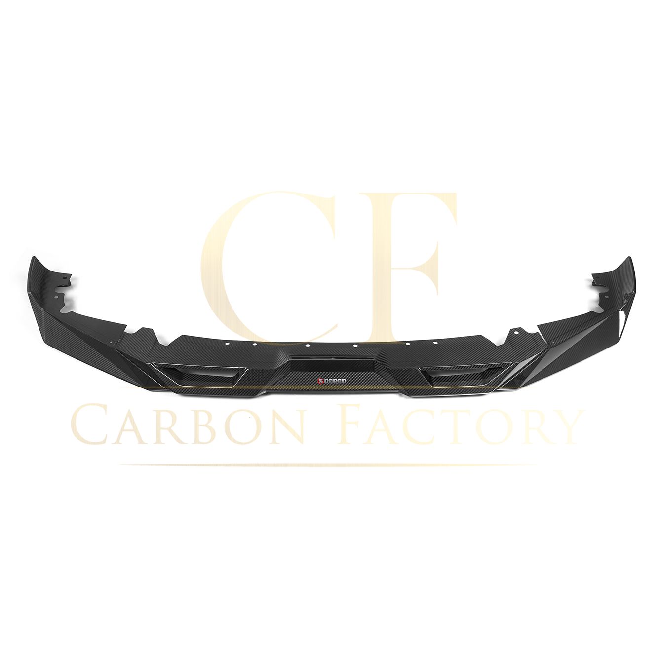 BMW F95LCI X5M SQ Style Pre-Preg Carbon Fibre Front Splitter 24-Present-Carbon Factory