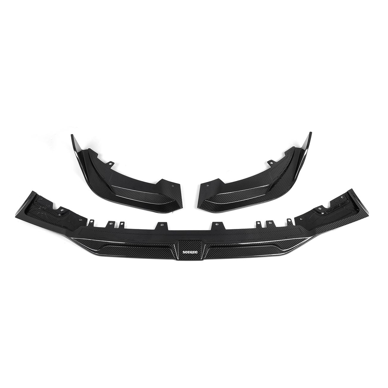 BMW F97 X3M F98 X4M LCI SQ Style Pre-Preg Carbon Fibre Front Splitter 22-24 by Carbon Factory-Carbon Factory