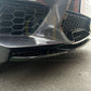 BMW F97 X3M F98 X4M V Style Gloss Black Front Splitter 18-21 by Carbon Factory-Carbon Factory