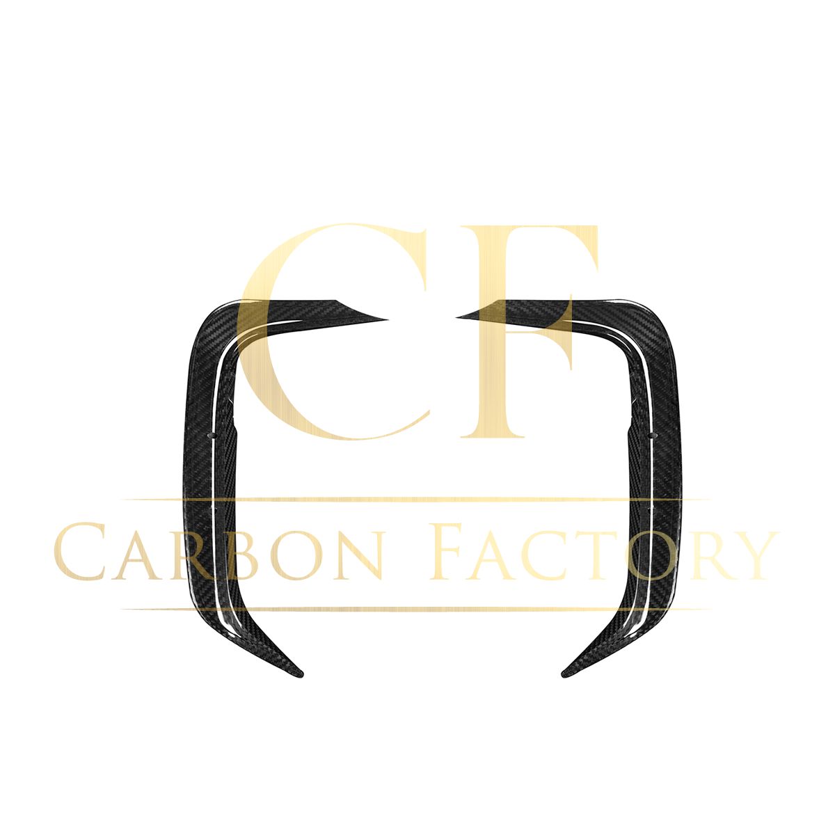 BMW F98 X4M LCI SQ Style Pre-Preg Carbon Fibre Rear Side Canards by Carbon Factory-Carbon Factory