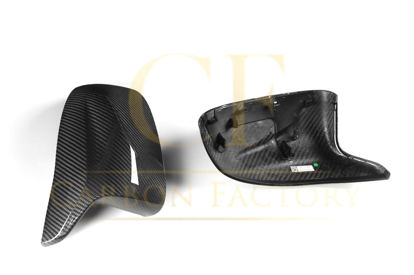 BMW G01 M40 F97 X3M F98 X4M F95 X5M F96 X6M MP Style Pre-preg Carbon Fibre Replacement Mirror Covers 18-Present by Carbon Factory-Carbon Factory