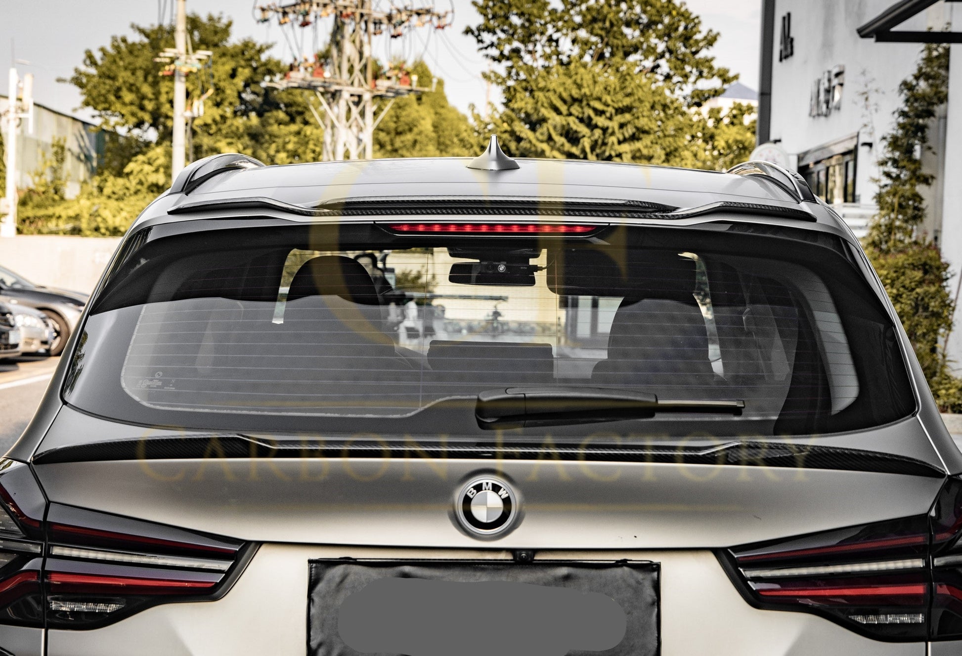 BMW G01 X3 F97 X3M G08 IX3 LCI V Style Pre-Preg Carbon Fibre Mid Spoiler 22-25-Carbon Factory