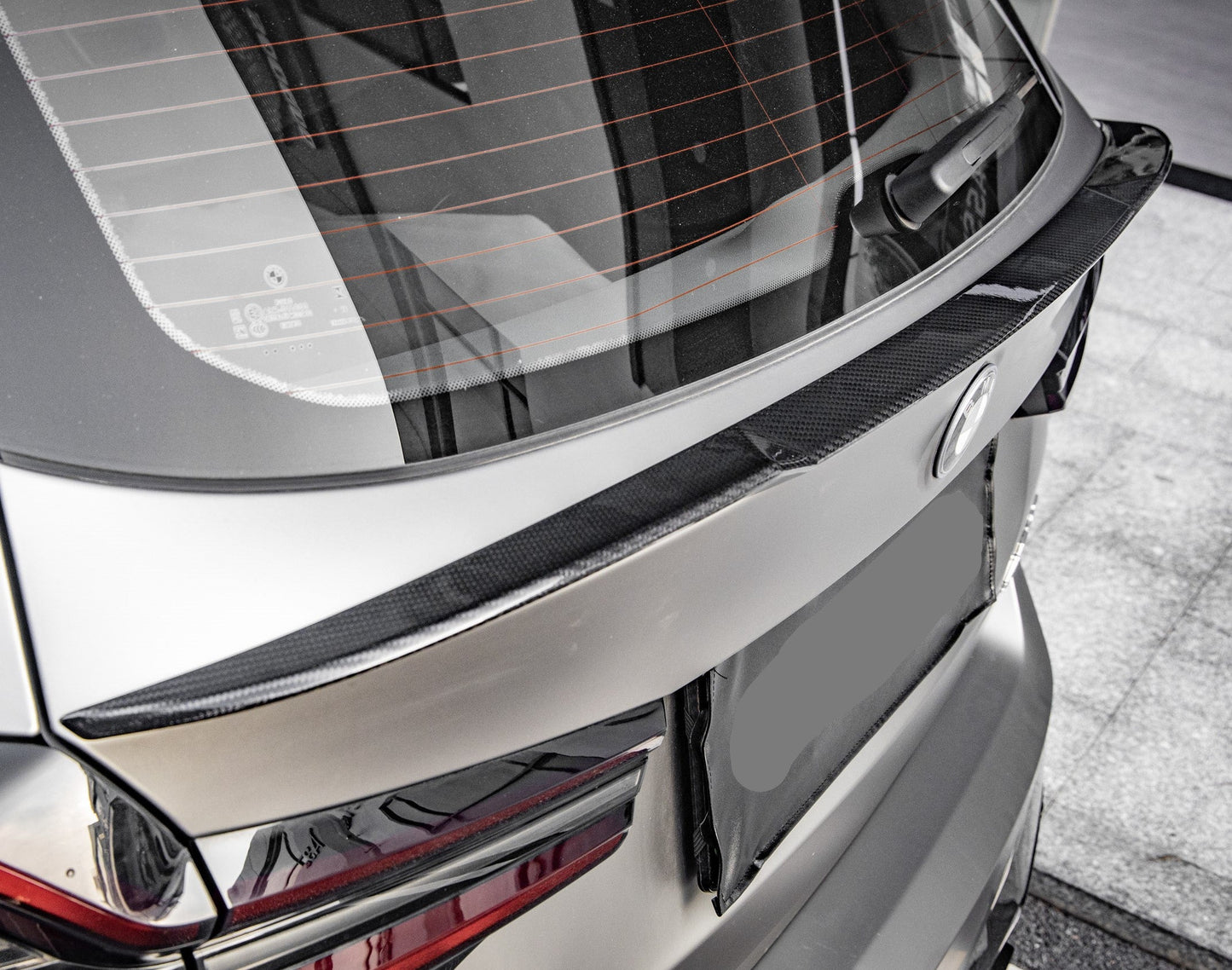 BMW G01 X3 F97 X3M G08 IX3 LCI V Style Pre-Preg Carbon Fibre Mid Spoiler 22-25-Carbon Factory