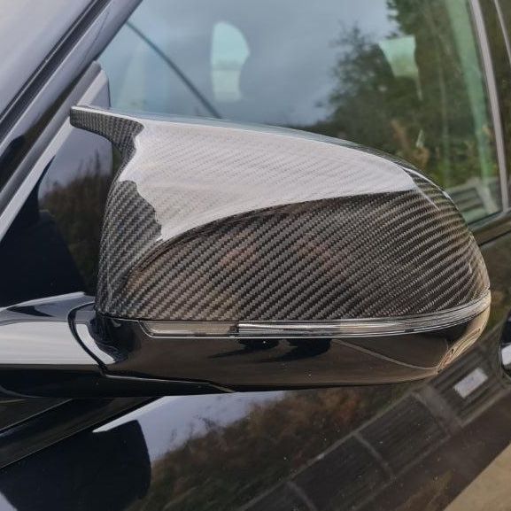 BMW G01 X3 G02 X4 G05 X5 G06 X6 G07 X7 M Style Carbon Fibre Replacement Mirror Covers 18-25 by Carbon Factory-Carbon Factory