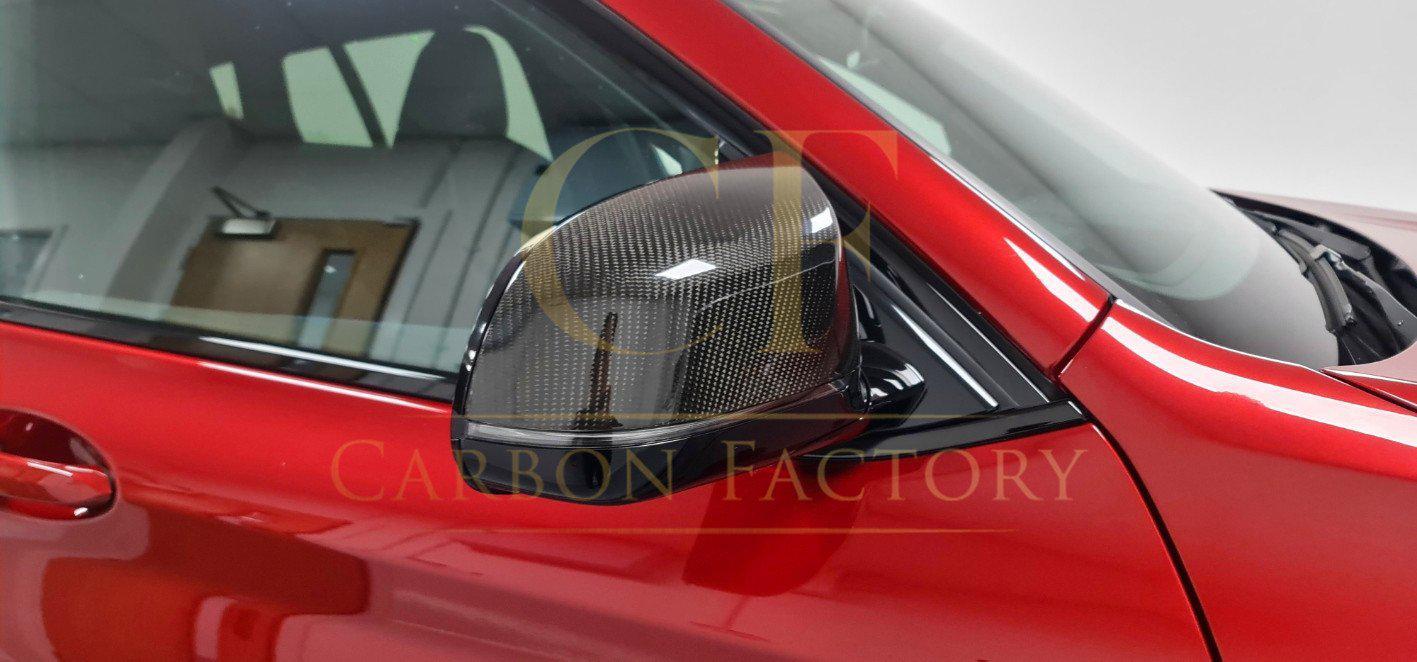 BMW G01 X3 G02 X4 G05 X5 G06 X6 G07 X7 MP Style Carbon Fibre Replacement Mirror Covers 18-25 by Carbon Factory-Carbon Factory