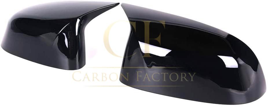 BMW G01 X3 G02 X4 G05 X5 G06 X6 G07 X7 MP Style Gloss Black Replacement Mirror Covers 18-Present by Carbon Factory-Carbon Factory