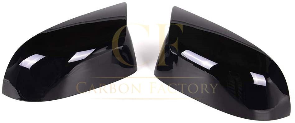 BMW G01 X3 G02 X4 G05 X5 G06 X6 G07 X7 MP Style Gloss Black Replacement Mirror Covers 18-Present by Carbon Factory-Carbon Factory