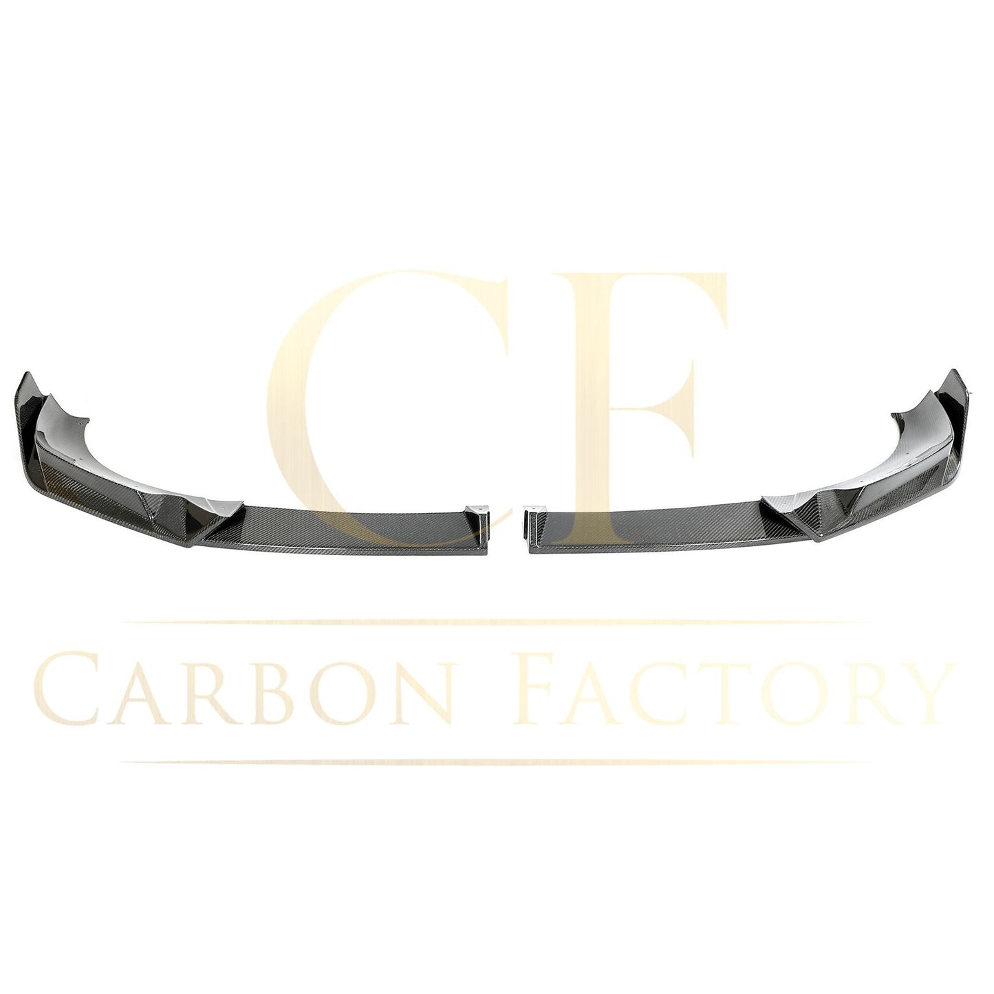 BMW G01 X3 G02 X4 G08 IX3 V style Carbon Fibre Front Splitter 19-21-Carbon Factory