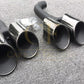 BMW G01 X3 V Style Gloss Black Rear Diffuser + Exhaust Tips 18-21 by Carbon Factory-Carbon Factory