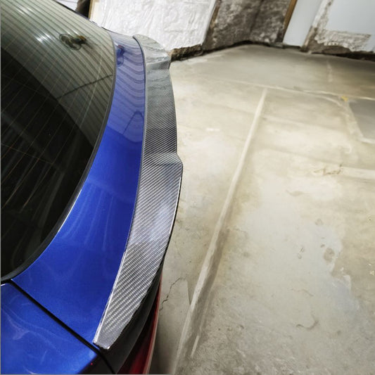 BMW G02 X4 V Style Pre-preg Carbon Fibre Boot Spoiler 18-Present by Carbon Factory-Carbon Factory