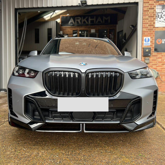 BMW G05 LCI X5 Gloss Black Body Kit 1 Splitter Diffuser Side Skirt Spoiler 23-Present by Carbon Factory-Carbon Factory