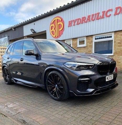 BMW G05 X5 F95 X5M MP Style Gloss Black Side Skirt 19-22-Carbon Factory