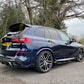 BMW G05 X5 F95 X5M MP Style Gloss Black Side Skirt 19-22-Carbon Factory