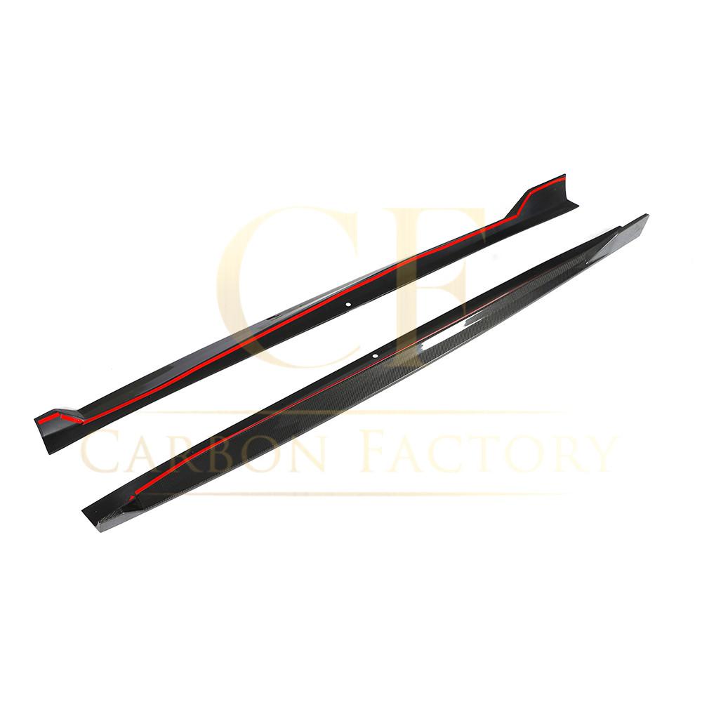 BMW G05 X5 F95 X5M V Style Carbon Fibre Side Skirt 18-22-Carbon Factory