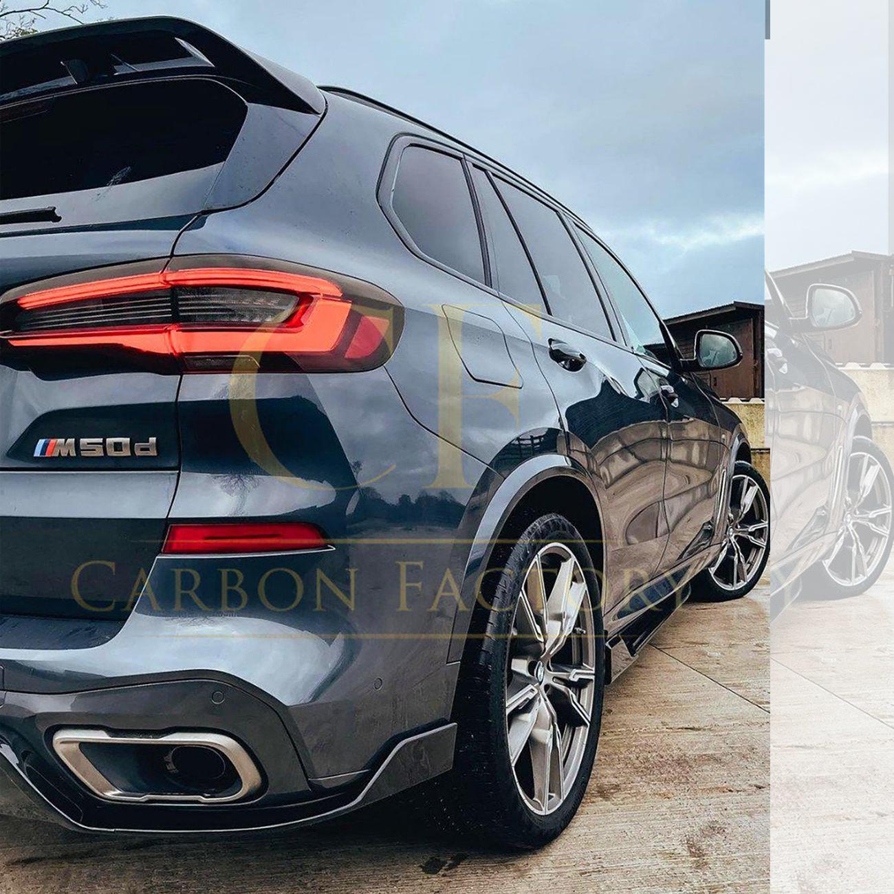 BMW G05 X5 Gloss Black Body Kit Splitter Diffuser Side Skirt Spoiler 19-22 by Carbon Factory-Carbon Factory