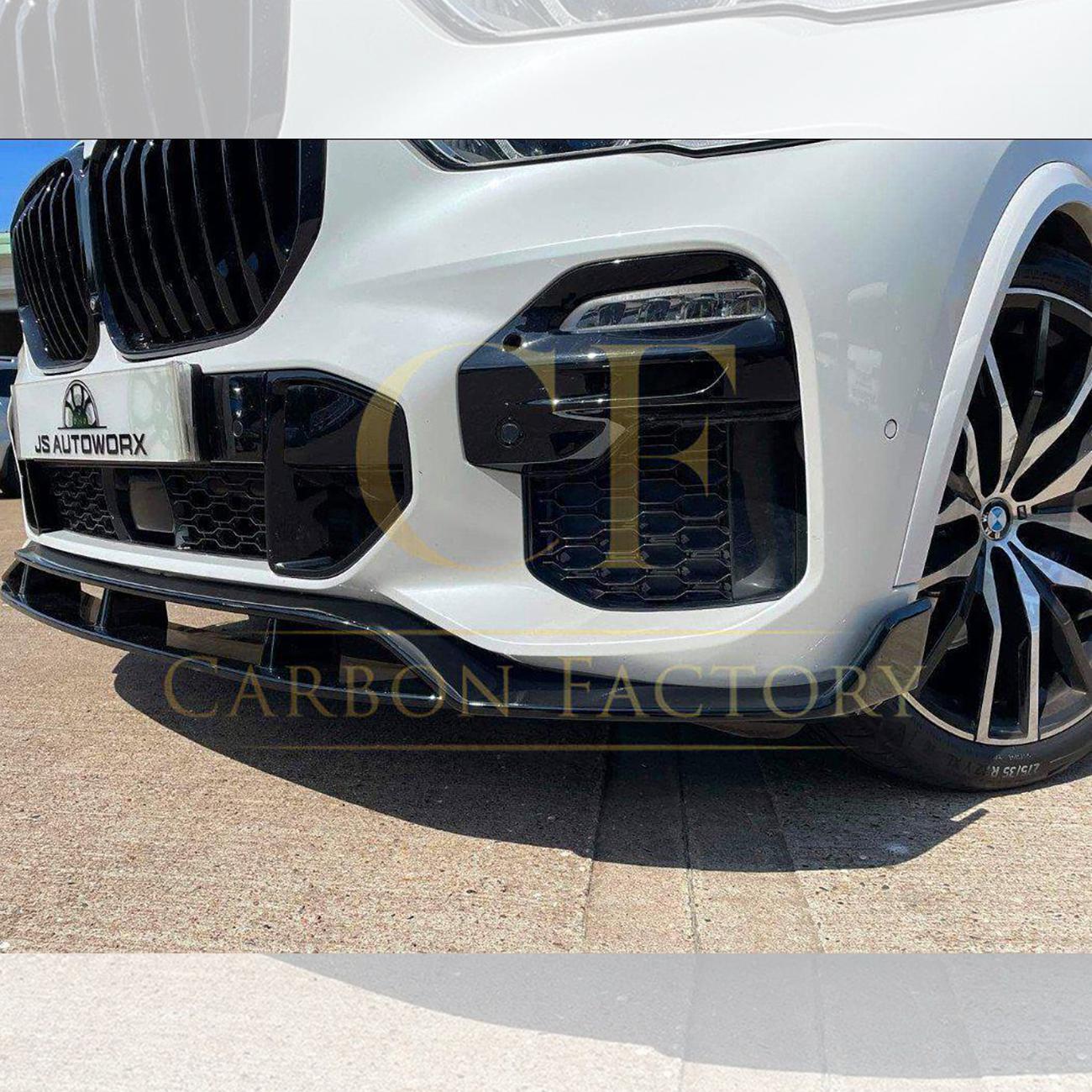 BMW G05 X5 Gloss Black Body Kit Splitter Diffuser Side Skirt Spoiler 19-22 by Carbon Factory-Carbon Factory