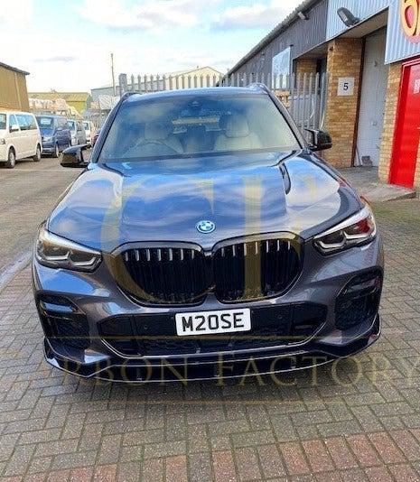 BMW G05 X5 MP Style Gloss Black Front Splitter 19-22-Carbon Factory