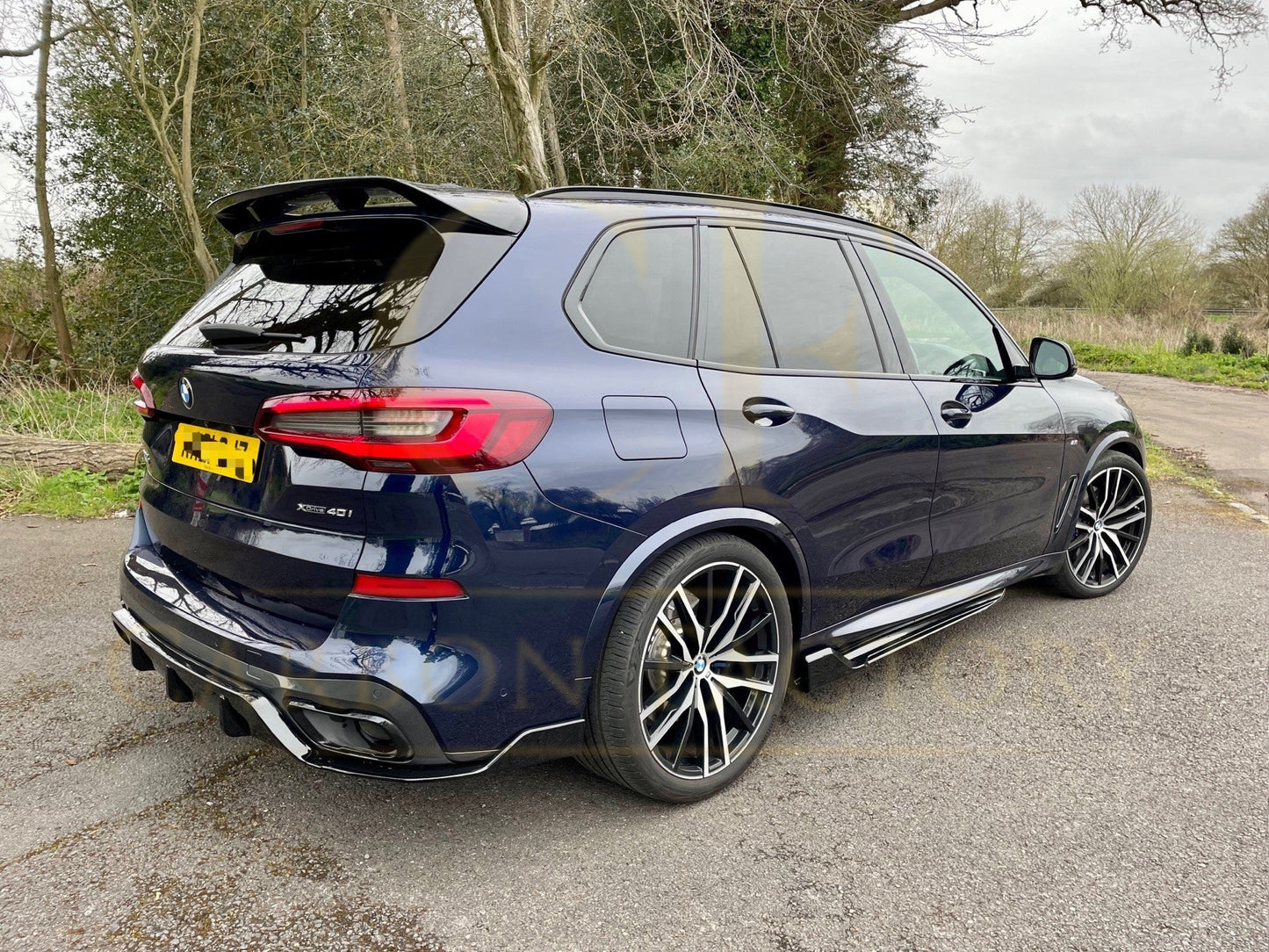 BMW G05 X5 MP Style Gloss Black Rear Diffuser 19-22-Carbon Factory