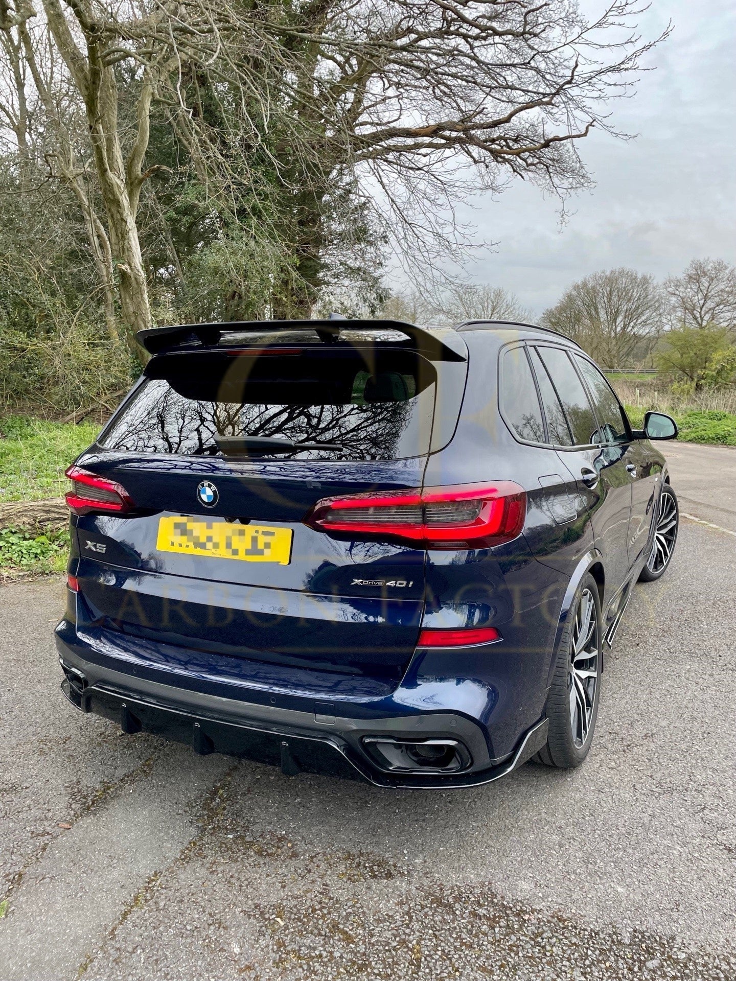 BMW G05 X5 MP Style Gloss Black Roof Spoiler 19-22 by Carbon Factory-Carbon Factory