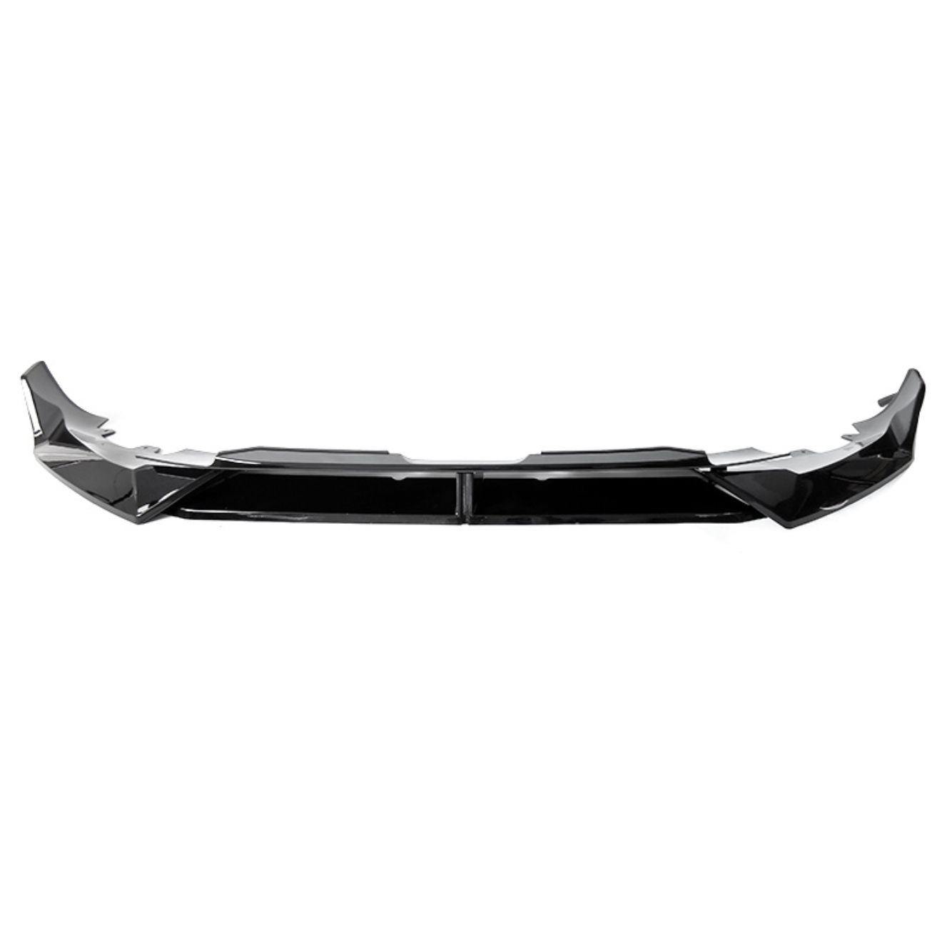 BMW G06 LCI X6 MP Style Gloss Black Front Splitter 23-Present by Carbon Factory-Carbon Factory