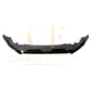 BMW G06 LCI X6 MP Style Gloss Black Front Splitter 23-Present by Carbon Factory-Carbon Factory