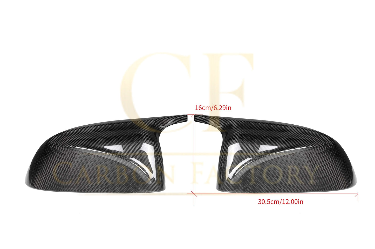 BMW G06 X6 G07 X7 M Style Pre-Preg Carbon Fibre Replacement Mirror Covers 19-25 by Carbon Factory-Carbon Factory