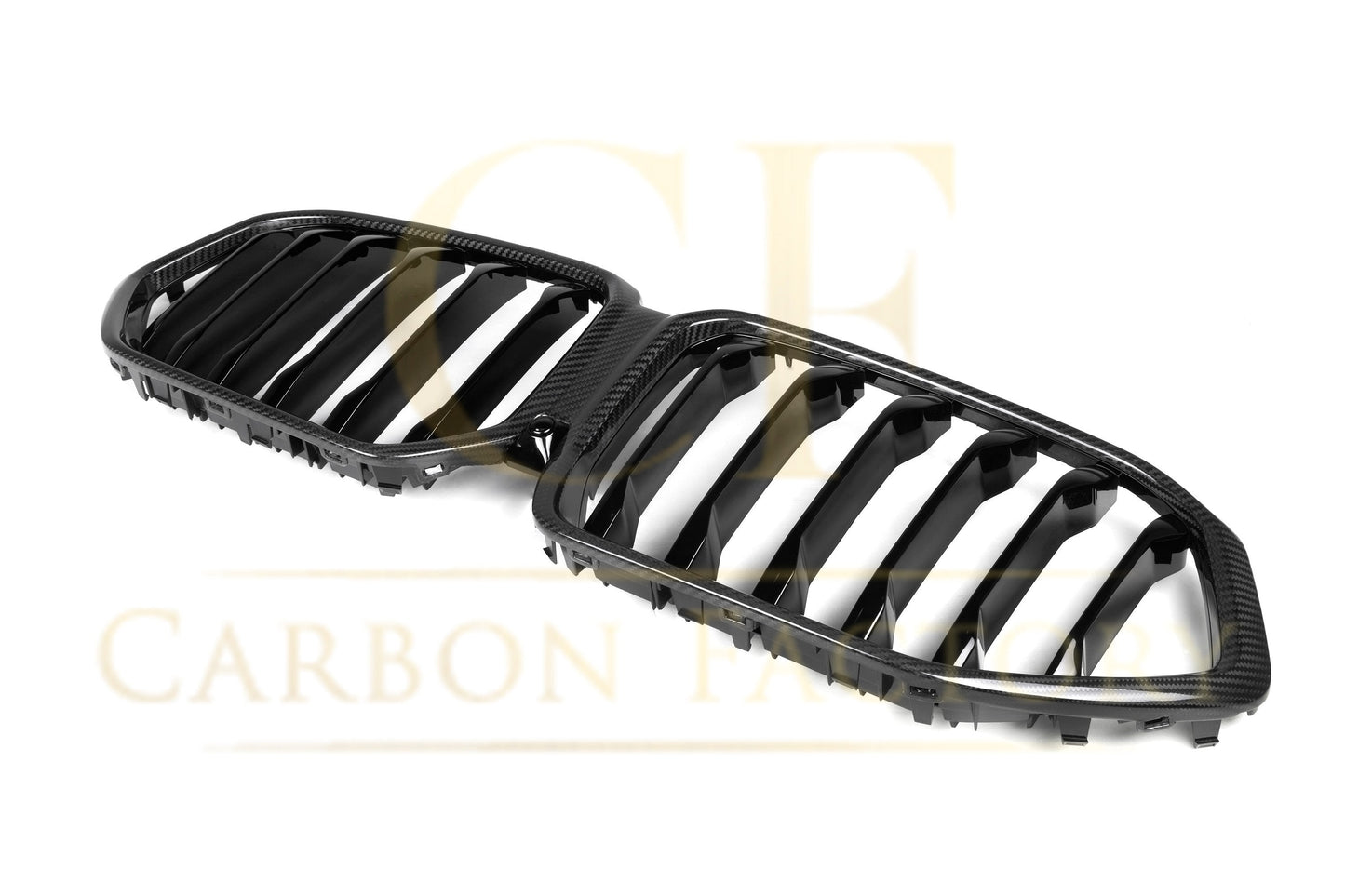 BMW G06 X6 Single Slat Pre-preg Carbon Fibre Front Grille 19-22-Carbon Factory