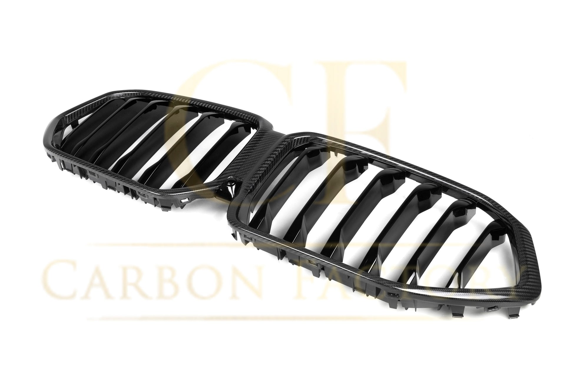 BMW G06 X6 Single Slat Pre-preg Carbon Fibre Front Grille 19-22-Carbon Factory