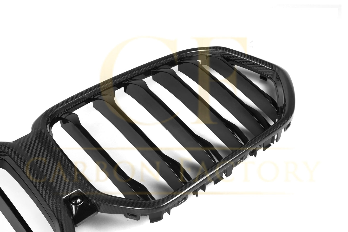 BMW G06 X6 Single Slat Pre-preg Carbon Fibre Front Grille 19-22-Carbon Factory