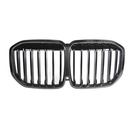 BMW G07 X7 Carbon Fibre Front Grille 19-22-Carbon Factory