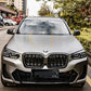 BMW G08 IX3 LCI Double Slat Pre-Preg Carbon Fibre Front Grille 22-25-Carbon Factory