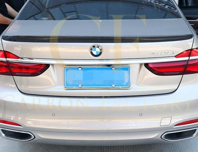 BMW G11 G12 7 Series Carbon Fibre Boot Spoiler AC Style 15-23-Carbon Factory