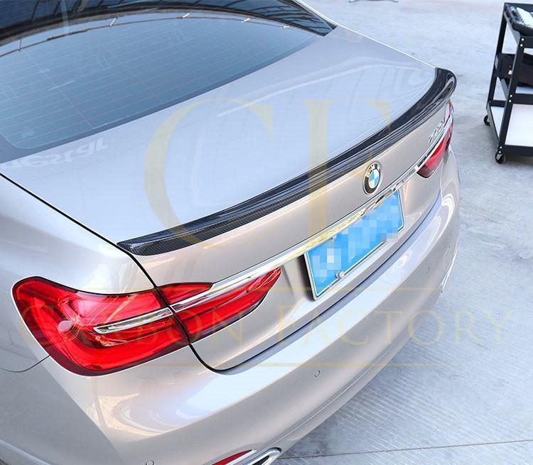 BMW G11 G12 7 Series Carbon Fibre Boot Spoiler AC Style 15-23 by Carbon Factory-Carbon Factory