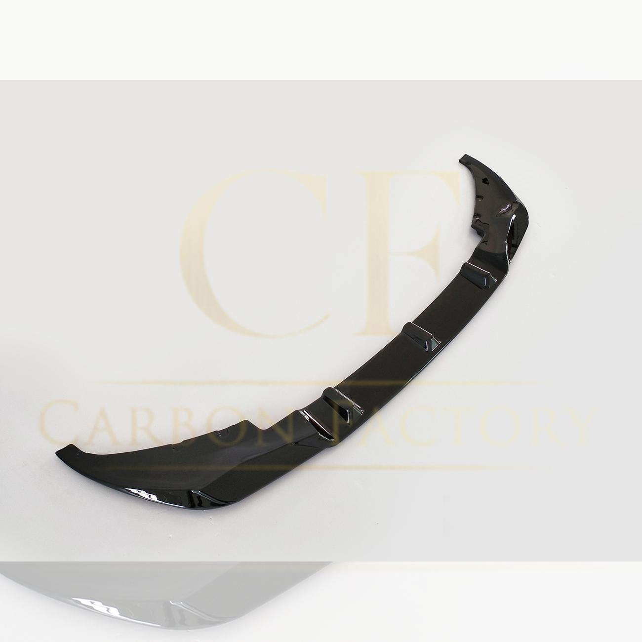 BMW G11 G12 7 Series LCI V Style Gloss Black Front Splitter 20-23 by Carbon Factory-Carbon Factory