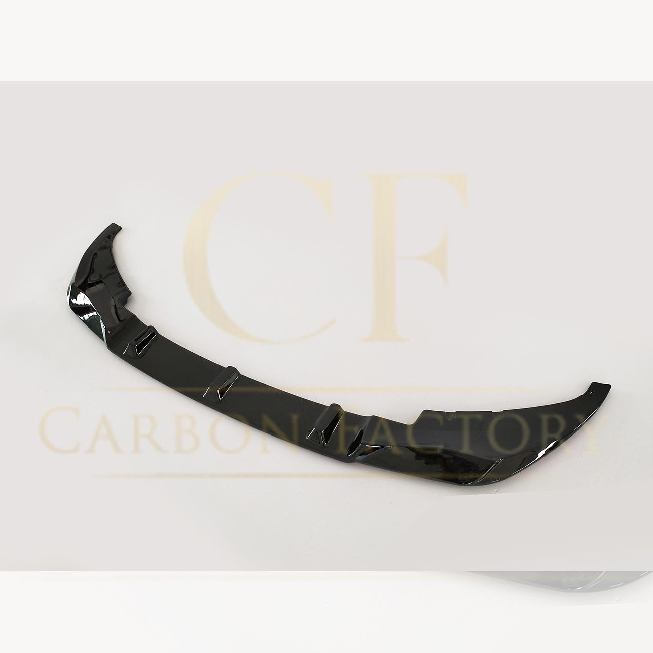 BMW G11 G12 7 Series LCI V Style Gloss Black Front Splitter 20-23 by Carbon Factory-Carbon Factory