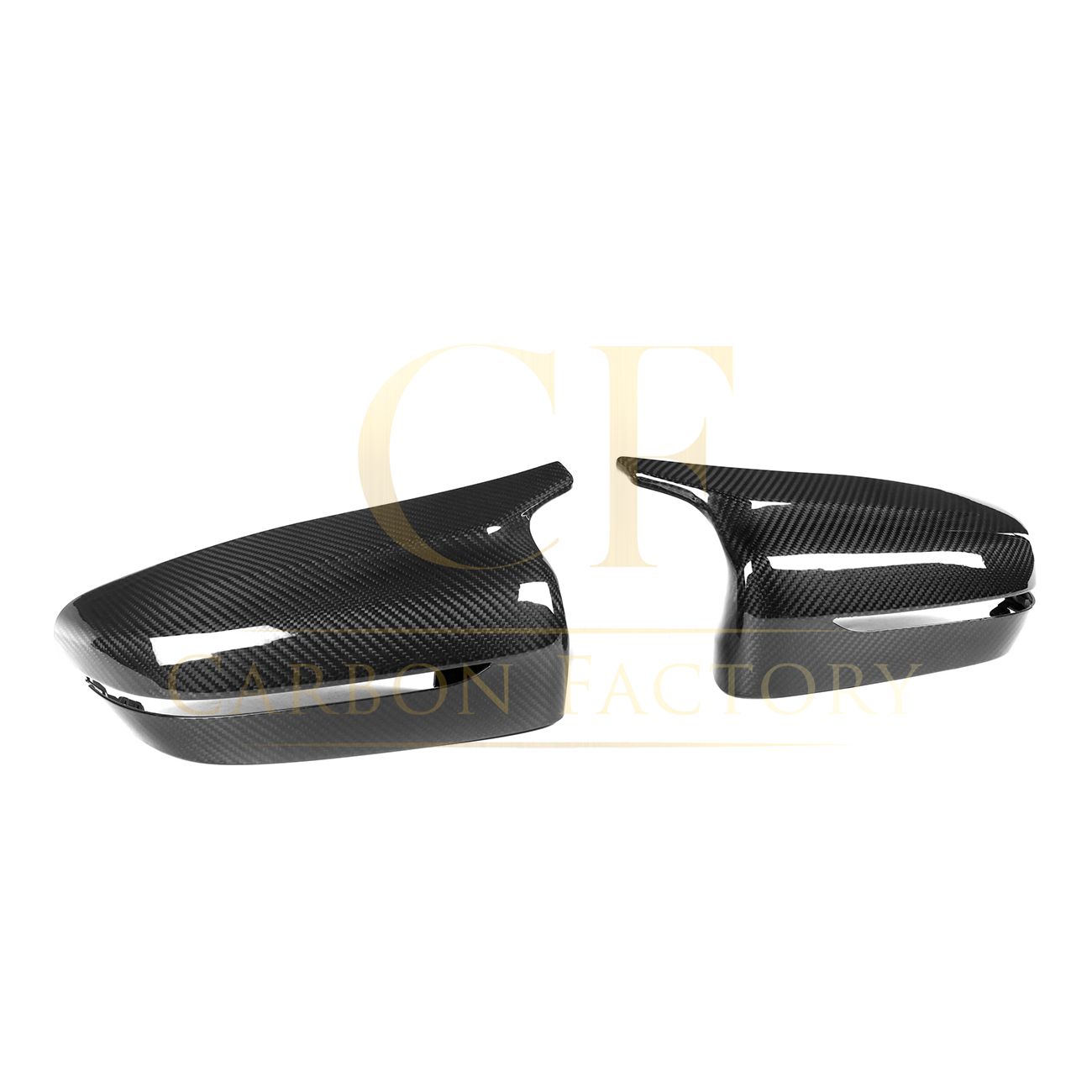 BMW G11 G12 7 Series M Performance Style Pre-Preg Carbon Fibre Replacement Mirror Covers 15-22-Carbon Factory