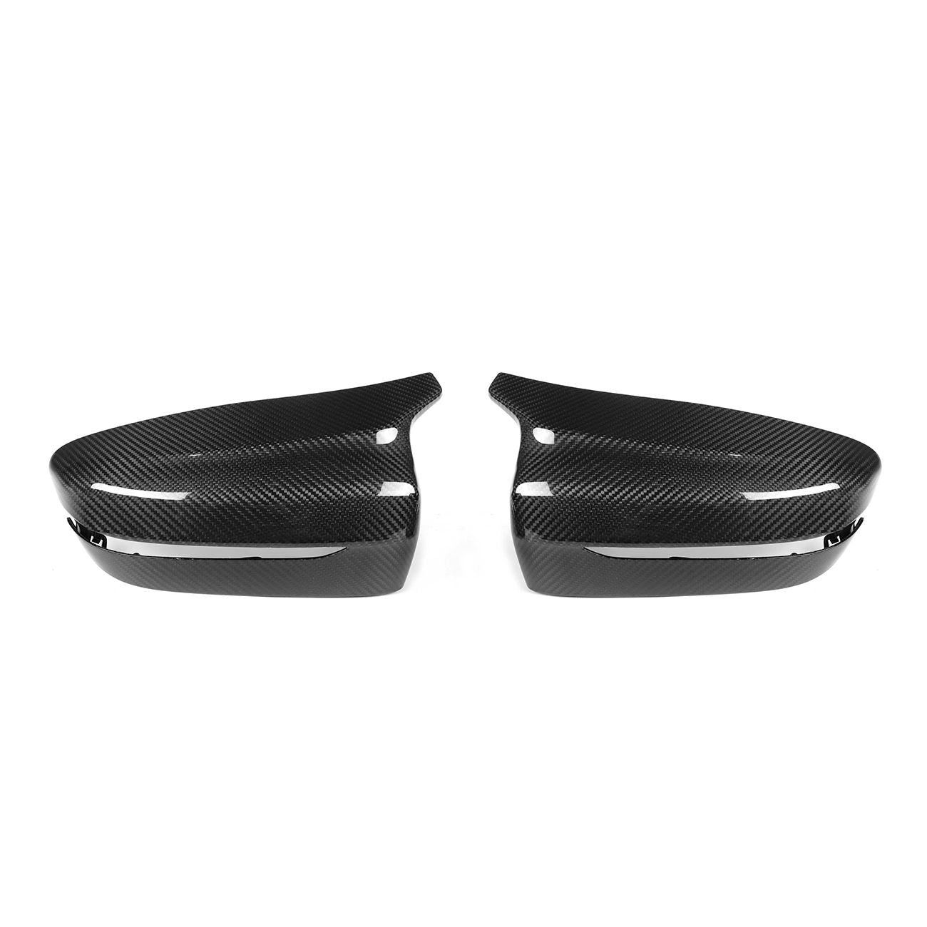 BMW G11 G12 7 Series M Performance Style Pre-Preg Carbon Fibre Replacement Mirror Covers 15-22-Carbon Factory