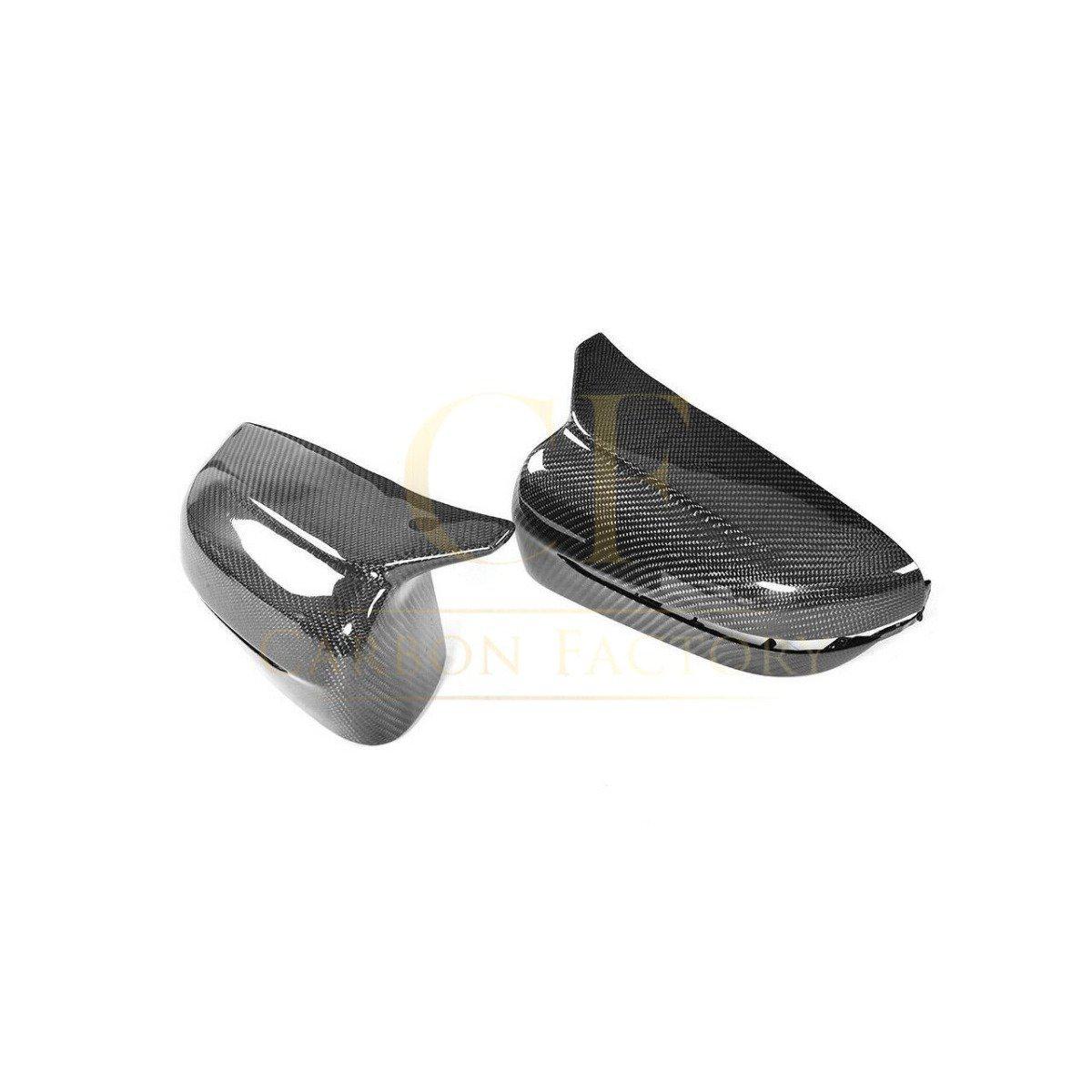 BMW G11 G12 7 Series MP Style Carbon Fibre / Gloss Black Replacement Mirror Covers 15-23-Carbon Factory