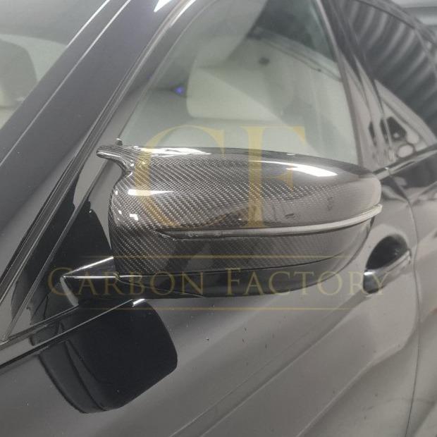 BMW G11 G12 7 Series MP Style Carbon Fibre / Gloss Black Replacement Mirror Covers 15-23 by Carbon Factory-Carbon Factory