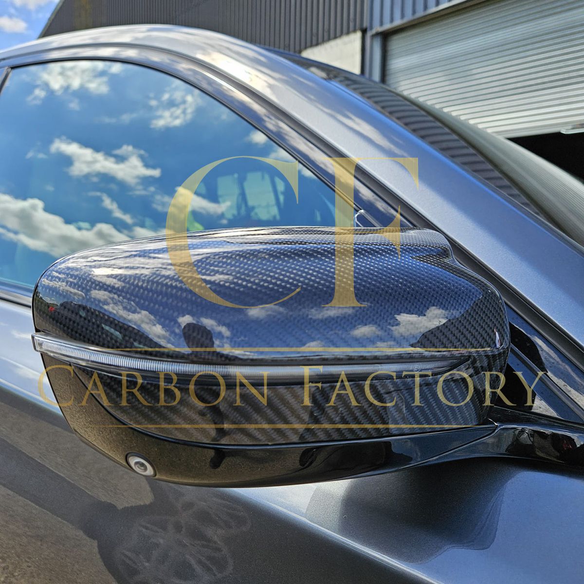 BMW G11 G12 7 Series MP Style Carbon Fibre / Gloss Black Replacement Mirror Covers 15-23 by Carbon Factory-Carbon Factory