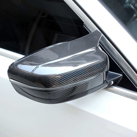 BMW G11 G12 7 Series MP Style Pre-Preg Carbon Fibre Replacement Mirror Covers 15-22-Carbon Factory