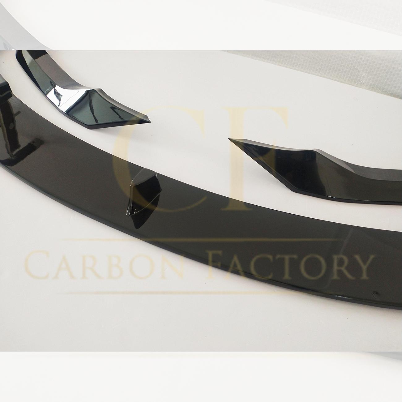 BMW G14 G15 16 8 Series AC Style Gloss Black Front Splitter 19-Present-Carbon Factory