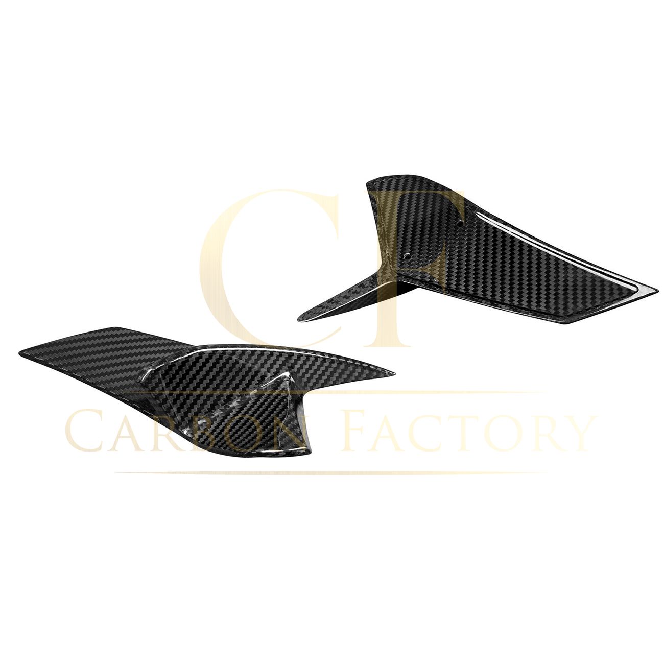 BMW G14 G15 G16 8 Series B Style Pre-Preg Carbon Fibre Rear Canards 20-24-Carbon Factory