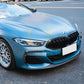 BMW G14 G15 G16 8 Series DS Style Pre-Preg Carbon Fibre Front Splitter 18-24-Carbon Factory